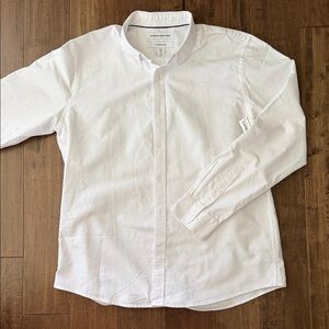 Amazon Essentials Men's Crisp White Casual Shirt Size XL